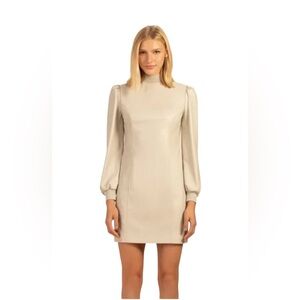 Trina Turk Wrigley mock neck dress